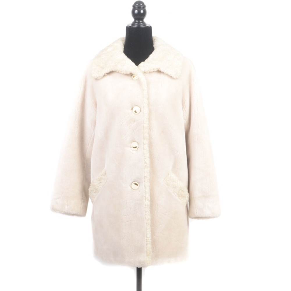 Vintage Borgana Faux Fur Coat